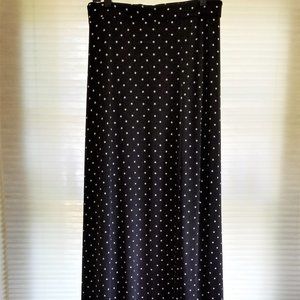 Polkadot Maxi Skirt